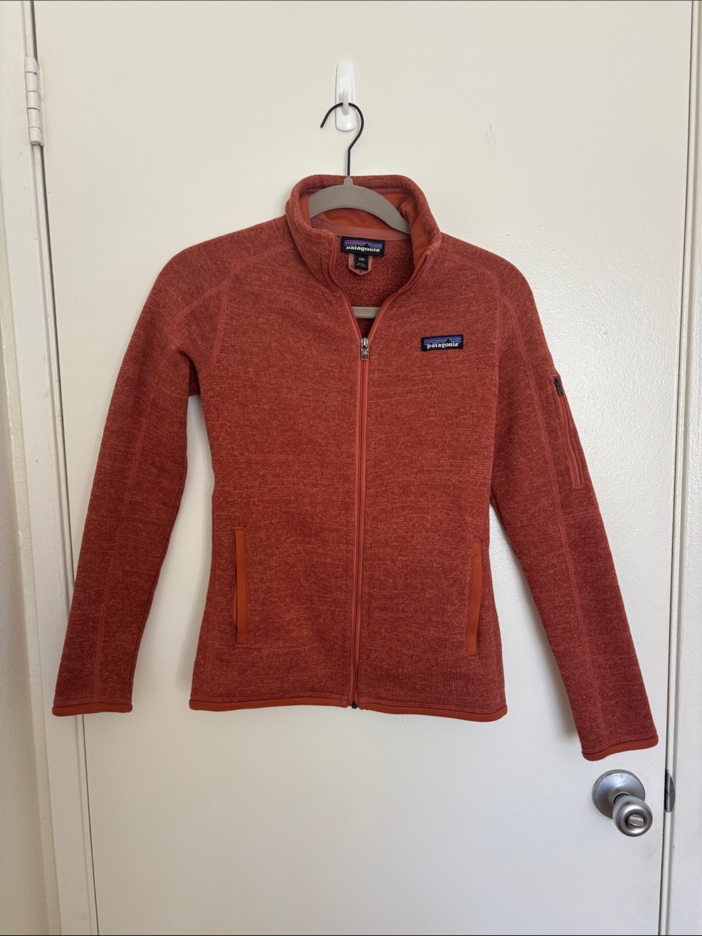Patagonia Women's Full-Zip Jacket in Burnt Orange